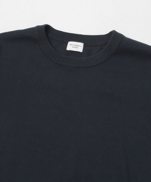 URBAN RESEARCH DOORS / アーバンリサーチ ドアーズ ニット・セーター | 『UR TECH ひやサラクール』コットンハーフスリーブKNIT | 詳細29