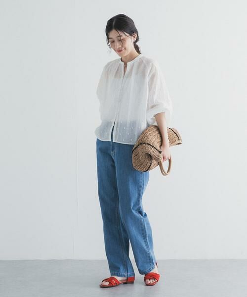 URBAN RESEARCH DOORS / アーバンリサーチ ドアーズ シャツ・ブラウス | カットドビーブラウス | 詳細7