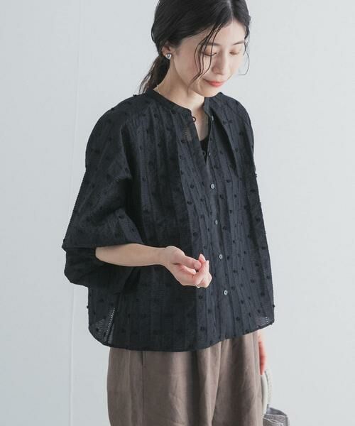 URBAN RESEARCH DOORS / アーバンリサーチ ドアーズ シャツ・ブラウス | カットドビーブラウス | 詳細11