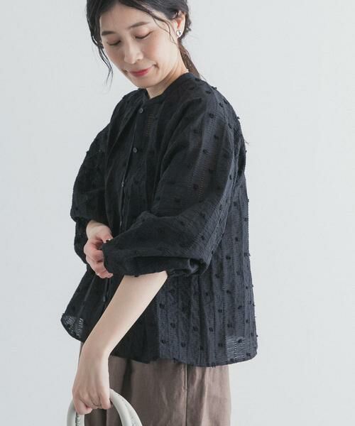 URBAN RESEARCH DOORS / アーバンリサーチ ドアーズ シャツ・ブラウス | カットドビーブラウス | 詳細13