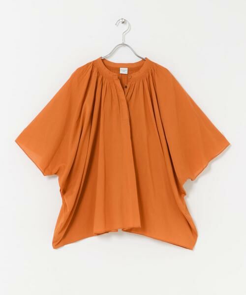 URBAN RESEARCH DOORS / アーバンリサーチ ドアーズ シャツ・ブラウス | コットンボイルロールアップスリーブブラウス | 詳細8