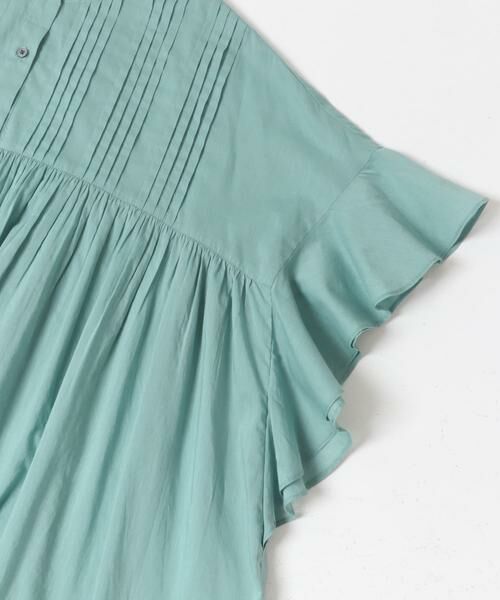 URBAN RESEARCH DOORS / アーバンリサーチ ドアーズ シャツ・ブラウス | 『WEB/一部店舗限定カラー』コットンボイルピンタックフレアスリーブブラウス | 詳細19