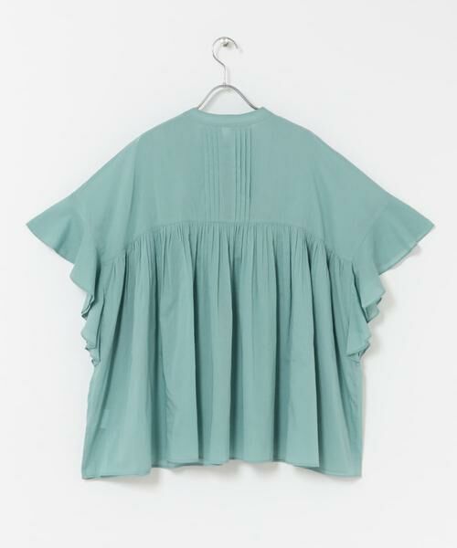 URBAN RESEARCH DOORS / アーバンリサーチ ドアーズ シャツ・ブラウス | 『WEB/一部店舗限定カラー』コットンボイルピンタックフレアスリーブブラウス | 詳細20