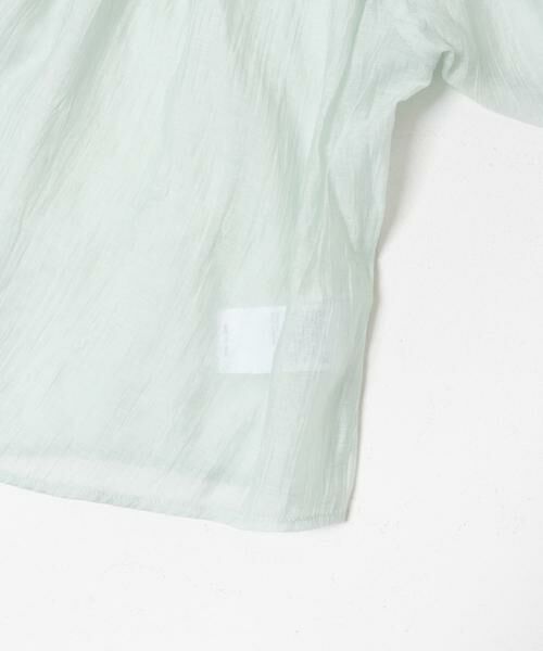 URBAN RESEARCH DOORS / アーバンリサーチ ドアーズ シャツ・ブラウス | Soft Crinkle Blouse | 詳細3