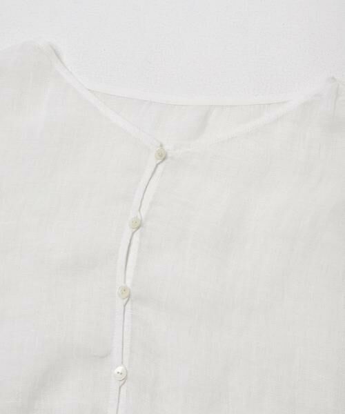 URBAN RESEARCH DOORS / アーバンリサーチ ドアーズ シャツ・ブラウス | Linen Mesh 2way Blouse | 詳細5