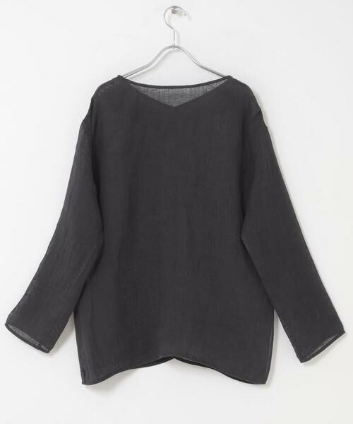 URBAN RESEARCH DOORS / アーバンリサーチ ドアーズ シャツ・ブラウス | Linen Mesh 2way Blouse | 詳細9