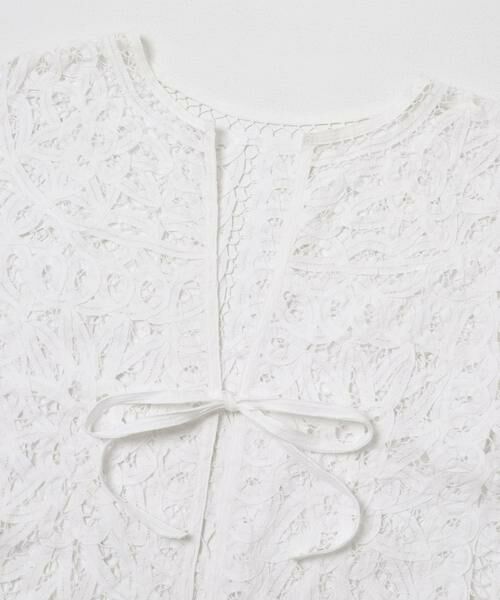 URBAN RESEARCH DOORS / アーバンリサーチ ドアーズ シャツ・ブラウス | Batten Lace Cotton Blouse | 詳細6