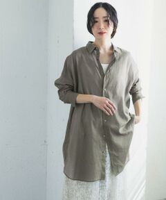 URBAN RESEARCH DOORS / アーバンリサーチ ドアーズ シャツ・ブラウス | 『WEB/一部店舗限定カラー』ラミーコットンビックシャツ