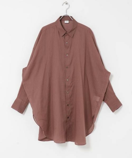 URBAN RESEARCH DOORS / アーバンリサーチ ドアーズ シャツ・ブラウス | 『WEB/一部店舗限定カラー』ラミーコットンビックシャツ | 詳細26