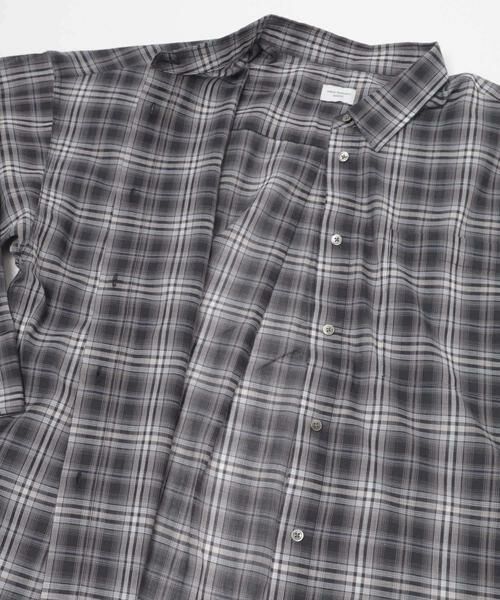 URBAN RESEARCH DOORS / アーバンリサーチ ドアーズ シャツ・ブラウス | チェックシアーシャツ | 詳細7