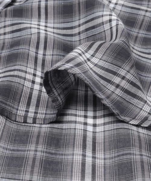 URBAN RESEARCH DOORS / アーバンリサーチ ドアーズ シャツ・ブラウス | チェックシアーシャツ | 詳細9