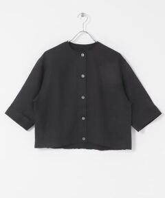 URBAN RESEARCH DOORS / アーバンリサーチ ドアーズ シャツ・ブラウス | ノーカラーバックギャザーブラウス