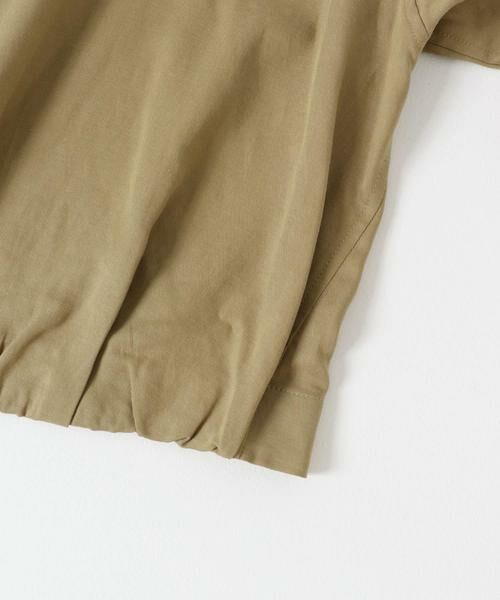 URBAN RESEARCH DOORS / アーバンリサーチ ドアーズ シャツ・ブラウス | ノーカラーバックギャザーブラウス | 詳細6
