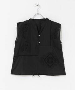 URBAN RESEARCH DOORS / アーバンリサーチ ドアーズ シャツ・ブラウス | パッチワーク刺繍ブラウス