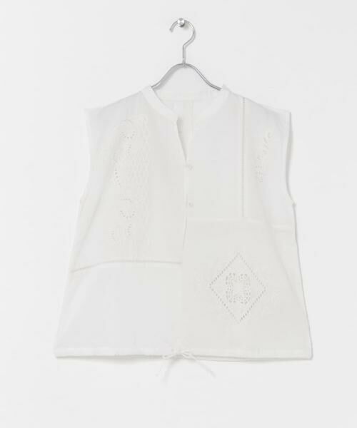 URBAN RESEARCH DOORS / アーバンリサーチ ドアーズ シャツ・ブラウス | パッチワーク刺繍ブラウス | 詳細7