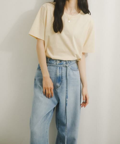 URBAN RESEARCH DOORS / アーバンリサーチ ドアーズ デニムパンツ | Belted Light Denim | 詳細2