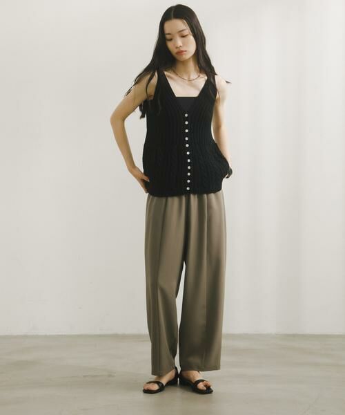 URBAN RESEARCH DOORS / アーバンリサーチ ドアーズ その他パンツ | Cocoon Easy Pants（グリーン系その他）