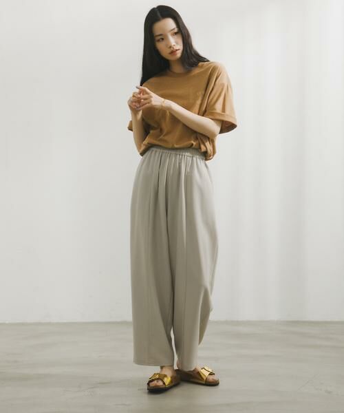 URBAN RESEARCH DOORS / アーバンリサーチ ドアーズ その他パンツ | Cocoon Easy Pants（ライトベージュ）