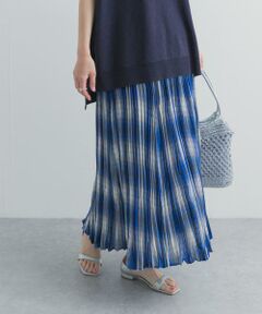 URBAN RESEARCH DOORS / アーバンリサーチ ドアーズ スカート | ワッシャープリーツチェックスカート