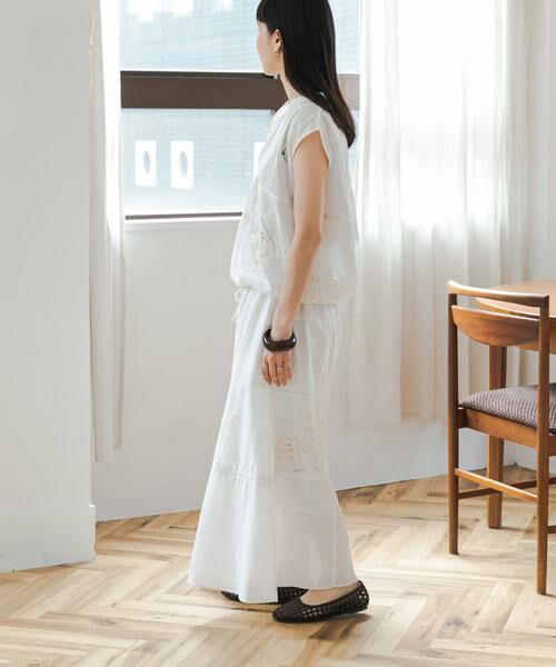 URBAN RESEARCH DOORS / アーバンリサーチ ドアーズ スカート | パッチワーク刺繍スカート | 詳細6