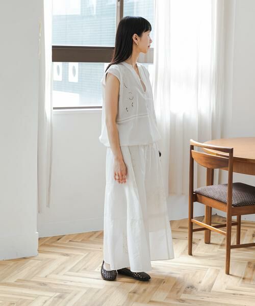 URBAN RESEARCH DOORS / アーバンリサーチ ドアーズ スカート | パッチワーク刺繍スカート | 詳細7