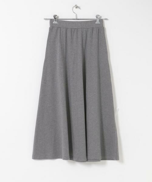 URBAN RESEARCH DOORS / アーバンリサーチ ドアーズ スカート | モダールコットン裏毛イージースカート | 詳細14