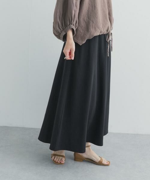 URBAN RESEARCH DOORS / アーバンリサーチ ドアーズ スカート | モダールコットン裏毛イージースカート | 詳細19