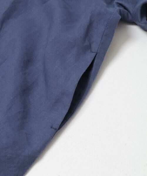URBAN RESEARCH DOORS / アーバンリサーチ ドアーズ ワンピース | リネン半袖シャツワンピース | 詳細9