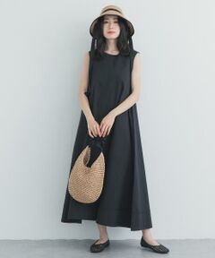 URBAN RESEARCH DOORS / アーバンリサーチ ドアーズ ワンピース | 撥水ノースリーブAラインワンピース