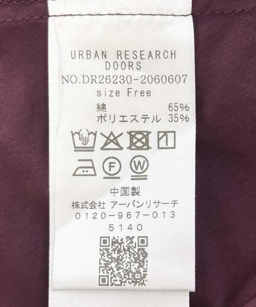URBAN RESEARCH DOORS / アーバンリサーチ ドアーズ ワンピース | 撥水ノースリーブAラインワンピース | 詳細16