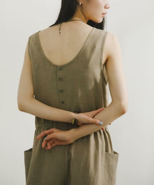 URBAN RESEARCH DOORS / アーバンリサーチ ドアーズ サロペット・オールインワン | Melange Mix Salopette | 詳細2