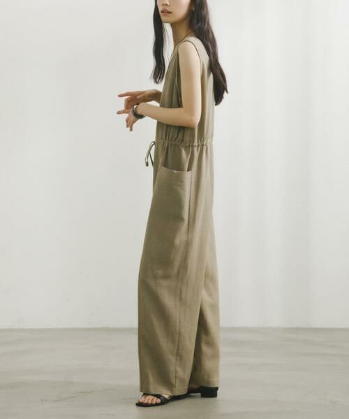 URBAN RESEARCH DOORS / アーバンリサーチ ドアーズ サロペット・オールインワン | Melange Mix Salopette | 詳細3