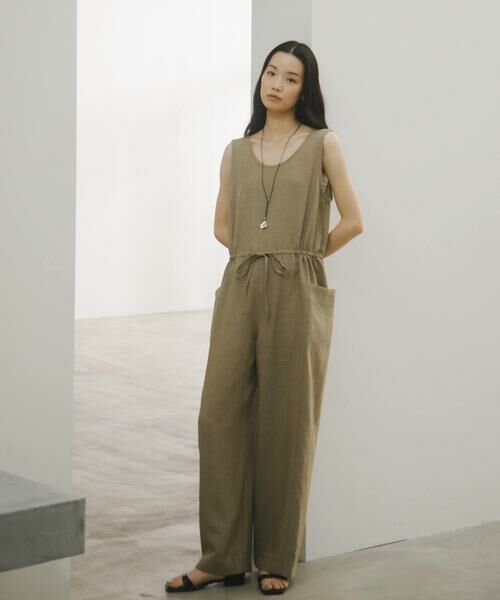 URBAN RESEARCH DOORS / アーバンリサーチ ドアーズ サロペット・オールインワン | Melange Mix Salopette | 詳細4