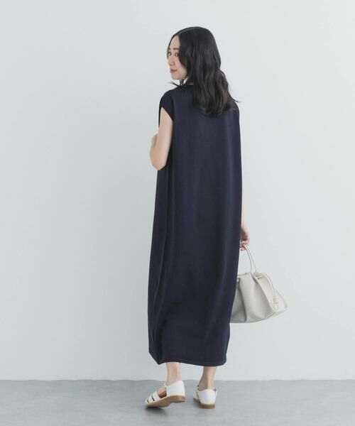 URBAN RESEARCH DOORS / アーバンリサーチ ドアーズ ワンピース | フレンチスリーブニットワンピース | 詳細10