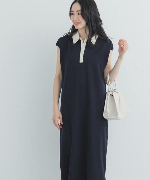 URBAN RESEARCH DOORS / アーバンリサーチ ドアーズ ワンピース | フレンチスリーブニットワンピース | 詳細13