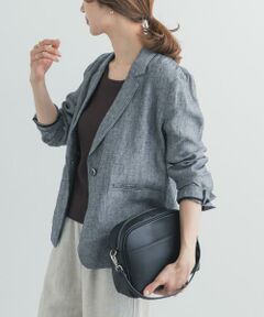 URBAN RESEARCH DOORS / アーバンリサーチ ドアーズ その他アウター | ヘリンボーンリネンジャケット