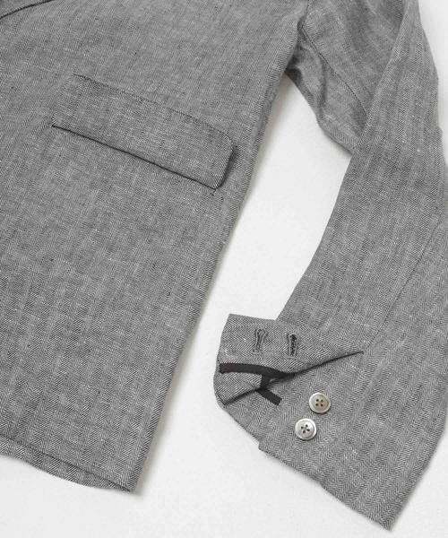 URBAN RESEARCH DOORS / アーバンリサーチ ドアーズ その他アウター | ヘリンボーンリネンジャケット | 詳細12