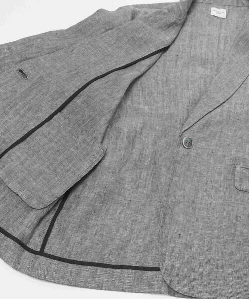 URBAN RESEARCH DOORS / アーバンリサーチ ドアーズ その他アウター | ヘリンボーンリネンジャケット | 詳細13