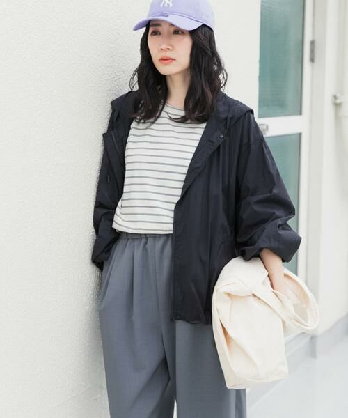 URBAN RESEARCH DOORS / アーバンリサーチ ドアーズ ナイロンジャケット | 『UR TECH』ポケッタブル撥水フレアパーカー | 詳細2