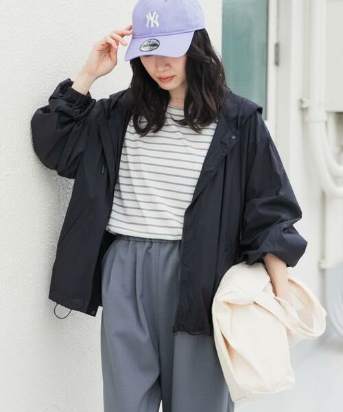 URBAN RESEARCH DOORS / アーバンリサーチ ドアーズ ナイロンジャケット | 『UR TECH』ポケッタブル撥水フレアパーカー | 詳細3