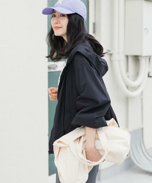 URBAN RESEARCH DOORS / アーバンリサーチ ドアーズ ナイロンジャケット | 『UR TECH』ポケッタブル撥水フレアパーカー | 詳細5