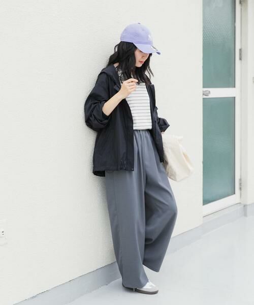 URBAN RESEARCH DOORS / アーバンリサーチ ドアーズ ナイロンジャケット | 『UR TECH』ポケッタブル撥水フレアパーカー | 詳細6