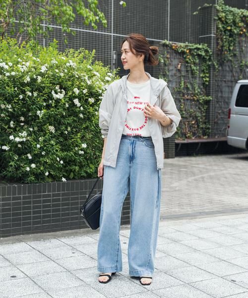 URBAN RESEARCH DOORS / アーバンリサーチ ドアーズ ナイロンジャケット | 『UR TECH』ポケッタブル撥水フレアパーカー | 詳細18