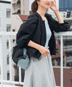 URBAN RESEARCH DOORS / アーバンリサーチ ドアーズ ブルゾン | 『UR TECH』ポケッタブル撥水ノーカラーブルゾン