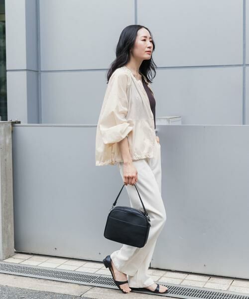 URBAN RESEARCH DOORS / アーバンリサーチ ドアーズ ブルゾン | 『UR TECH』ポケッタブル撥水ノーカラーブルゾン | 詳細7