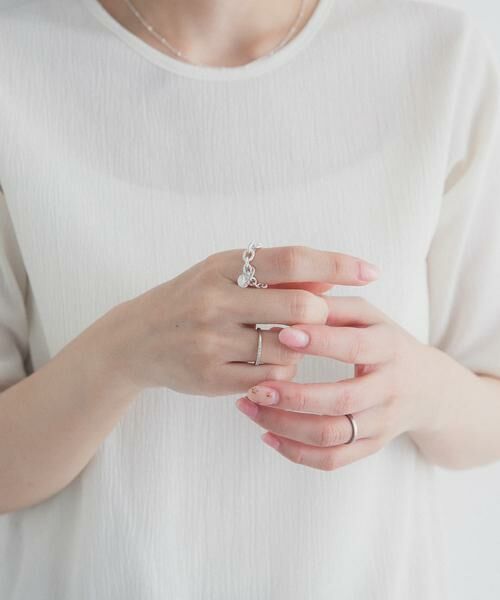 URBAN RESEARCH DOORS / アーバンリサーチ ドアーズ リング | 天然石チェーンリング SILVER925 | 詳細5