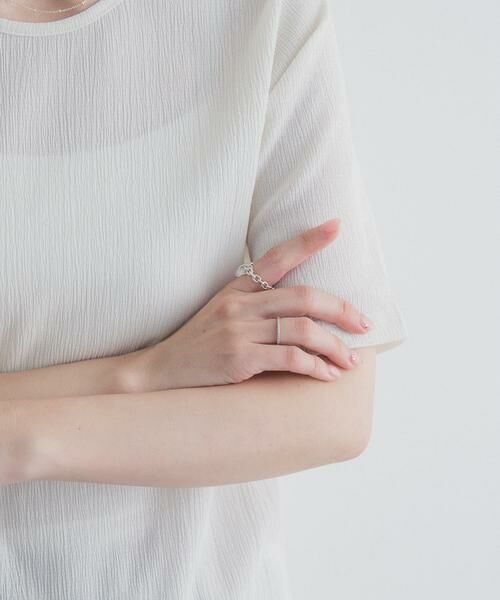 URBAN RESEARCH DOORS / アーバンリサーチ ドアーズ リング | 天然石チェーンリング SILVER925 | 詳細7