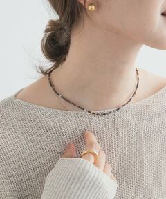 URBAN RESEARCH DOORS / アーバンリサーチ ドアーズ ネックレス・ペンダント・チョーカー | 天然石×SVショートネックレス