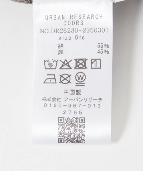 URBAN RESEARCH DOORS / アーバンリサーチ ドアーズ マフラー・ショール・スヌード・ストール | UVストール | 詳細9