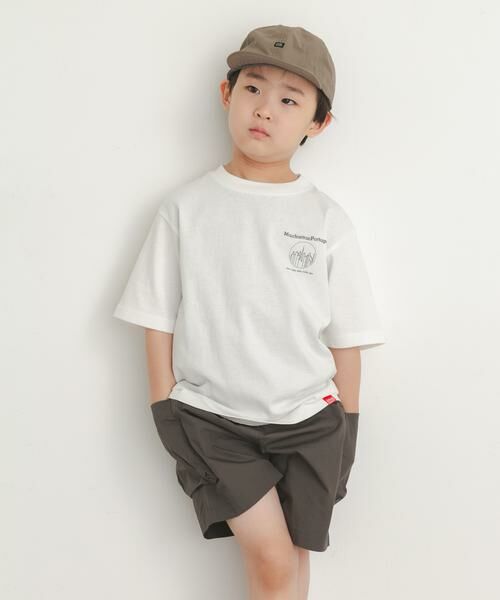 URBAN RESEARCH DOORS / アーバンリサーチ ドアーズ トップス | 『親子リンク』『別注』MANHATTAN PORTAGE×DOORS　1ptプリントTシャツ(KIDS) | 詳細7